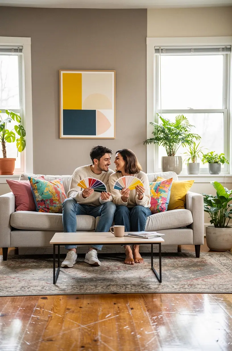 Smart storage solutions for maximizing small apartment space.